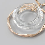 Maxbell Fashion Trend Women Drop Earrings Hollow Earrings Elegant Gifts for Daily Gold