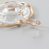 Maxbell Fashion Trend Women Drop Earrings Hollow Earrings Elegant Gifts for Daily Gold