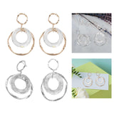 Maxbell Fashion Trend Women Drop Earrings Hollow Earrings Elegant Gifts for Daily Gold