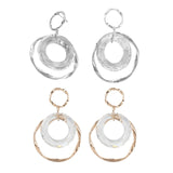 Maxbell Fashion Trend Women Drop Earrings Hollow Earrings Elegant Gifts for Daily Gold