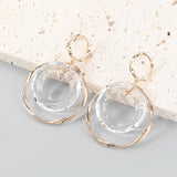 Maxbell Fashion Trend Women Drop Earrings Hollow Earrings Elegant Gifts for Daily Gold