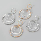 Maxbell Fashion Trend Women Drop Earrings Hollow Earrings Elegant Gifts for Daily Silver