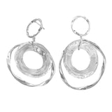 Maxbell Fashion Trend Women Drop Earrings Hollow Earrings Elegant Gifts for Daily Silver