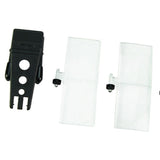 Maxbell Mini Compact Magnifying Glasses Clip On Eyeglass Magnifier for Hobby Reading