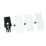 Maxbell Mini Compact Magnifying Glasses Clip On Eyeglass Magnifier for Hobby Reading