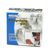 Maxbell Mini Compact Magnifying Glasses Clip On Eyeglass Magnifier for Hobby Reading