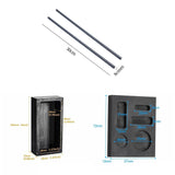 Maxbell 7Pcs Crucible Set Portable Melting Casting for Casting Melting
