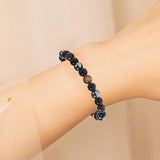 Maxbell Fashion Bracelet Unisex Jewelry Round Beads Charm for Summer Beach Party 8mm