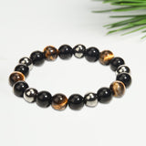 Maxbell Fashion Bracelet Unisex Jewelry Round Beads Charm for Summer Beach Party 10mm