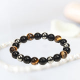 Maxbell Fashion Bracelet Unisex Jewelry Round Beads Charm for Summer Beach Party 10mm