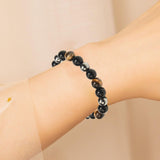 Maxbell Fashion Bracelet Unisex Jewelry Round Beads Charm for Summer Beach Party 10mm