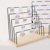 Maxbell Jewelry Display Stand Earring Card Display Holder for Earring Hair Clips 5 Layers