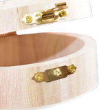 Maxbell Storage Box Bracelet Ornaments Necklace Earing for Girls Women