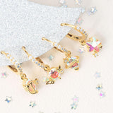 Maxbell 4Pcs Teen Girls Dangle Hoop Earring Ear Cuffs for Girlfriend, Mother, Wife