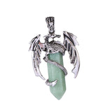 Maxbell Necklace Pendant Fashion Antique for Engagements Birthday Gifts Girlfriend Green