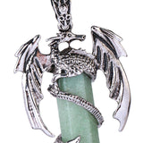 Maxbell Necklace Pendant Fashion Antique for Engagements Birthday Gifts Girlfriend Green