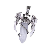 Maxbell Necklace Pendant Fashion Antique for Engagements Birthday Gifts Girlfriend White