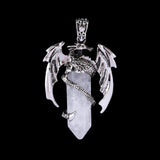 Maxbell Necklace Pendant Fashion Antique for Engagements Birthday Gifts Girlfriend White