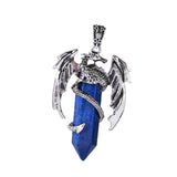 Maxbell Necklace Pendant Fashion Antique for Engagements Birthday Gifts Girlfriend Dark Blue