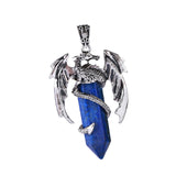 Maxbell Necklace Pendant Fashion Antique for Engagements Birthday Gifts Girlfriend Dark Blue