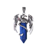 Maxbell Necklace Pendant Fashion Antique for Engagements Birthday Gifts Girlfriend Dark Blue