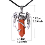 Maxbell Necklace Pendant Fashion Antique for Engagements Birthday Gifts Girlfriend Orange