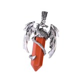 Maxbell Necklace Pendant Fashion Antique for Engagements Birthday Gifts Girlfriend Red