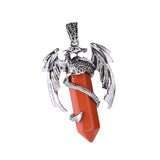 Maxbell Necklace Pendant Fashion Antique for Engagements Birthday Gifts Girlfriend Red