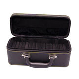 Maxbell 15 Slots bracelet Case with Handle Holder Storage Box Bracelets Display Case Black