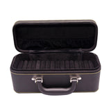 Maxbell 15 Slots bracelet Case with Handle Holder Storage Box Bracelets Display Case Black
