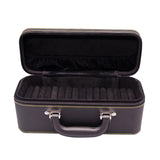 Maxbell 15 Slots bracelet Case with Handle Holder Storage Box Bracelets Display Case Black