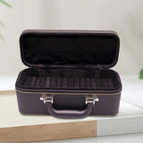 Maxbell 15 Slots bracelet Case with Handle Holder Storage Box Bracelets Display Case Black