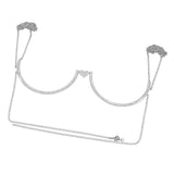 Maxbell Body Chains Popular Accessories Charms Bling for Nightclub bikini Silver