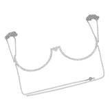 Maxbell Body Chains Popular Accessories Charms Bling for Nightclub bikini Silver