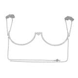 Maxbell Body Chains Popular Accessories Charms Bling for Nightclub bikini Silver