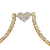 Maxbell Body Chains Popular Accessories Charms Bling for Nightclub bikini Gold