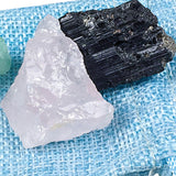 Maxbell Mineral Rocks Specimen Stone with Bag Accessories for Kids Decor