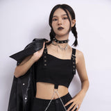 Maxbell Punk Necklace cool Collar Choker for Festivals birthday Dinners