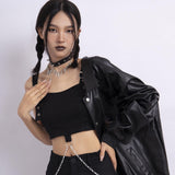 Maxbell Punk Necklace cool Collar Choker for Festivals birthday Dinners