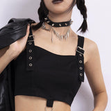 Maxbell Punk Necklace cool Collar Choker for Festivals birthday Dinners