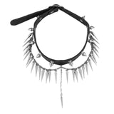 Maxbell Punk Necklace cool Collar Choker for Festivals birthday Dinners