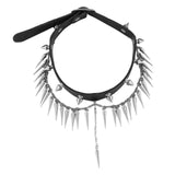 Maxbell Punk Necklace cool Collar Choker for Festivals birthday Dinners