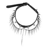 Maxbell Punk Necklace cool Collar Choker for Festivals birthday Dinners