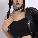 Maxbell Punk Necklace cool Collar Choker for Festivals birthday Dinners