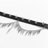 Maxbell Punk Necklace cool Collar Choker for Festivals birthday Dinners