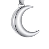 Maxbell Urn Necklace Gifts Memorial Keepsake Holder Pendant for Ashes Parties Dances Silver