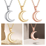 Maxbell Urn Necklace Gifts Memorial Keepsake Holder Pendant for Ashes Parties Dances Silver
