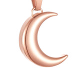 Maxbell Urn Necklace Gifts Memorial Keepsake Holder Pendant for Ashes Parties Dances Rose Gold