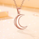 Maxbell Urn Necklace Gifts Memorial Keepsake Holder Pendant for Ashes Parties Dances Rose Gold