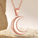 Maxbell Urn Necklace Gifts Memorial Keepsake Holder Pendant for Ashes Parties Dances Rose Gold